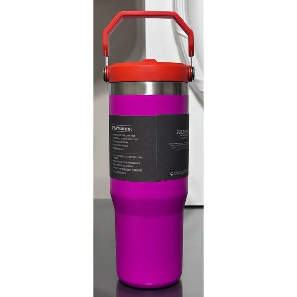 Stanley Ice Flow Flip Straw Tumbler 30oz, VIVID VIOLET - Picture 2 of 4